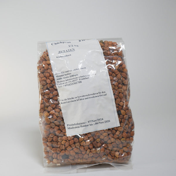 Chickpeas Raw 0.5Kg / ዓተ