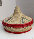 Golden mosob injera basket